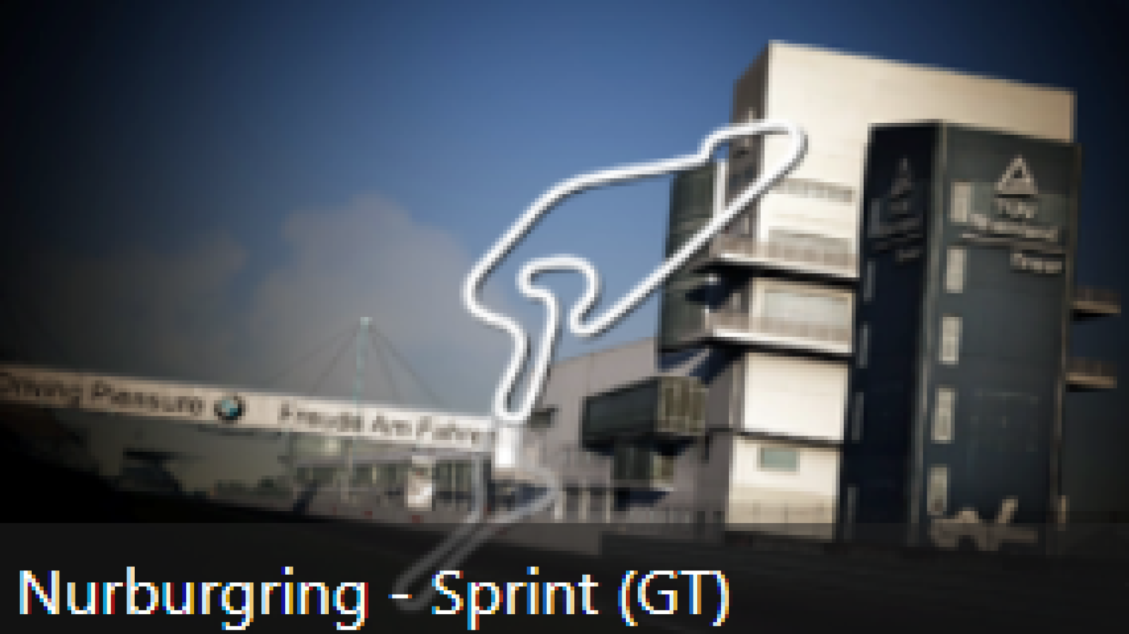 アセットコルサのコース紹介「Nurburgring-Sprint（GT）」