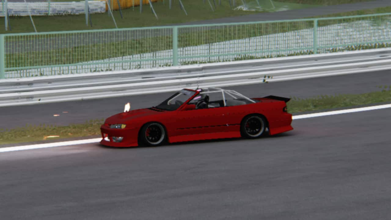 アセットコルサのカーMOD「S14マスクS13シルビア・カブリオレ(ADC Nissan Silvia S13.4 420)」