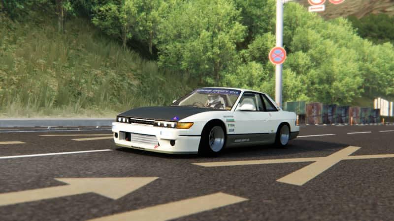 ADCのS13（ADC-Nissan-Silvia-S13-420）亀石峠