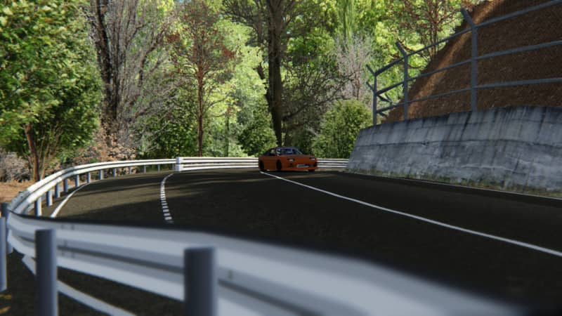 Yamaga Touge（point-to-point）2