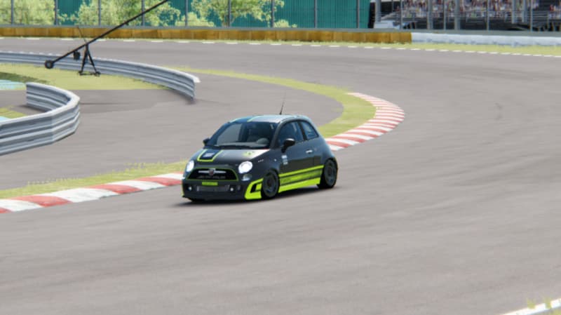 アバルト500エッセエッセStep1（Abarth500Esse Esse Step1）のテスト走行6