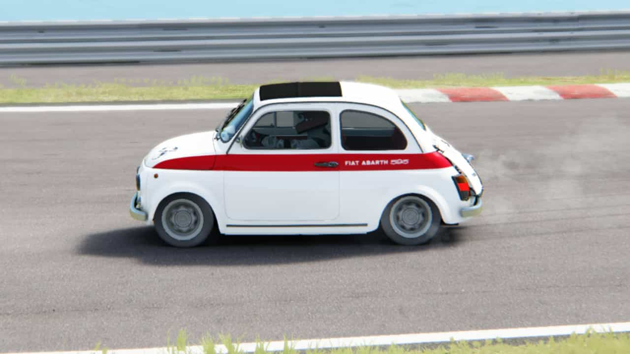 アセットコルサ収録車種「アバルト595 Step2（Abarth595 Step2）」