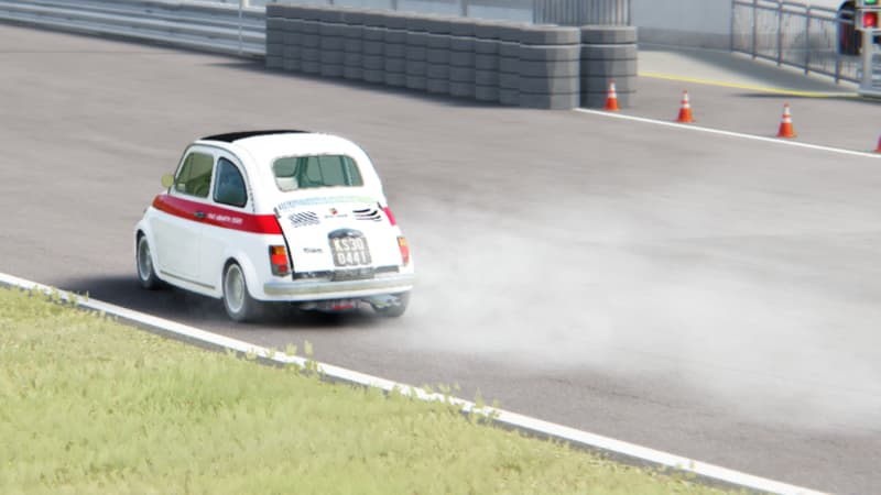 アバルト595 Step2（Abarth595 Step2）のテスト走行6