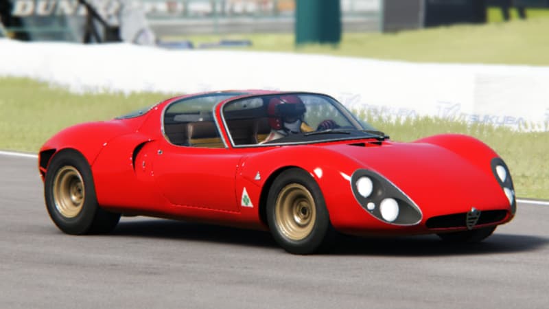 アルファロメオ33ストラダーレ（Alfa Romeo 33 Stradale）のエクステリア