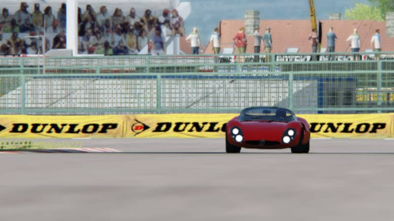 アルファロメオ33ストラダーレ（Alfa Romeo 33 Stradale）のテスト走行5