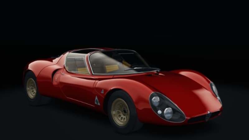 AC-アルファロメオ33ストラダーレ（Alfa Romeo 33 Stradale）