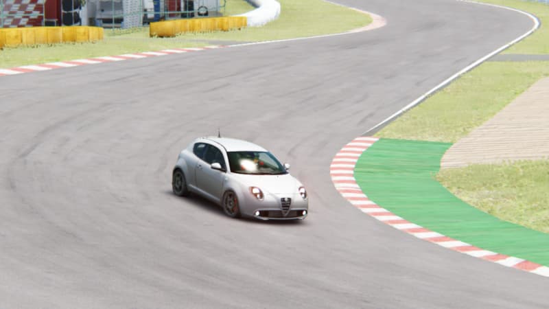 【アセットコルサ】アルファロメオ・ミト・クアドリフォリオ・ヴェルデ（Alfa Romeo Mito QV）のテスト走行3