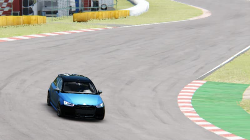 アセットコルサ「アウディS1（Audi S1）」のテスト走行4