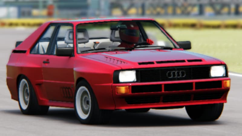 アセットコルサ「アウディ・スポーツ・クワトロ（Audi Sport quattro）」のエクステリア