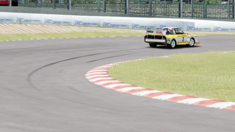 アセットコルサ「アウディ・スポーツ・クワトロS1 E2（Audi Sport Quattro S1 E2）」のテスト走行2