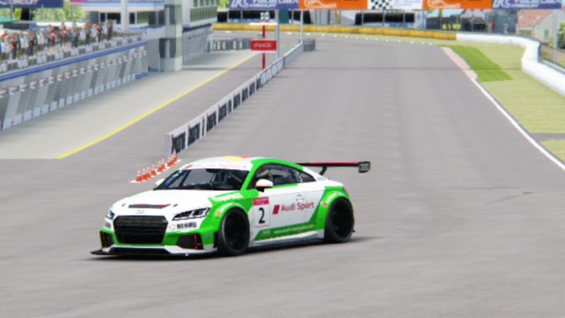 アセットコルサ「アウディ・スポーツTTカップ（Audi TT cup）」のテスト走行