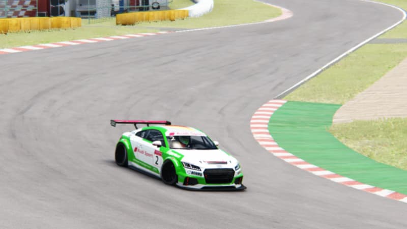 アセットコルサ「アウディ・スポーツTTカップ（Audi TT cup）」のテスト走行4